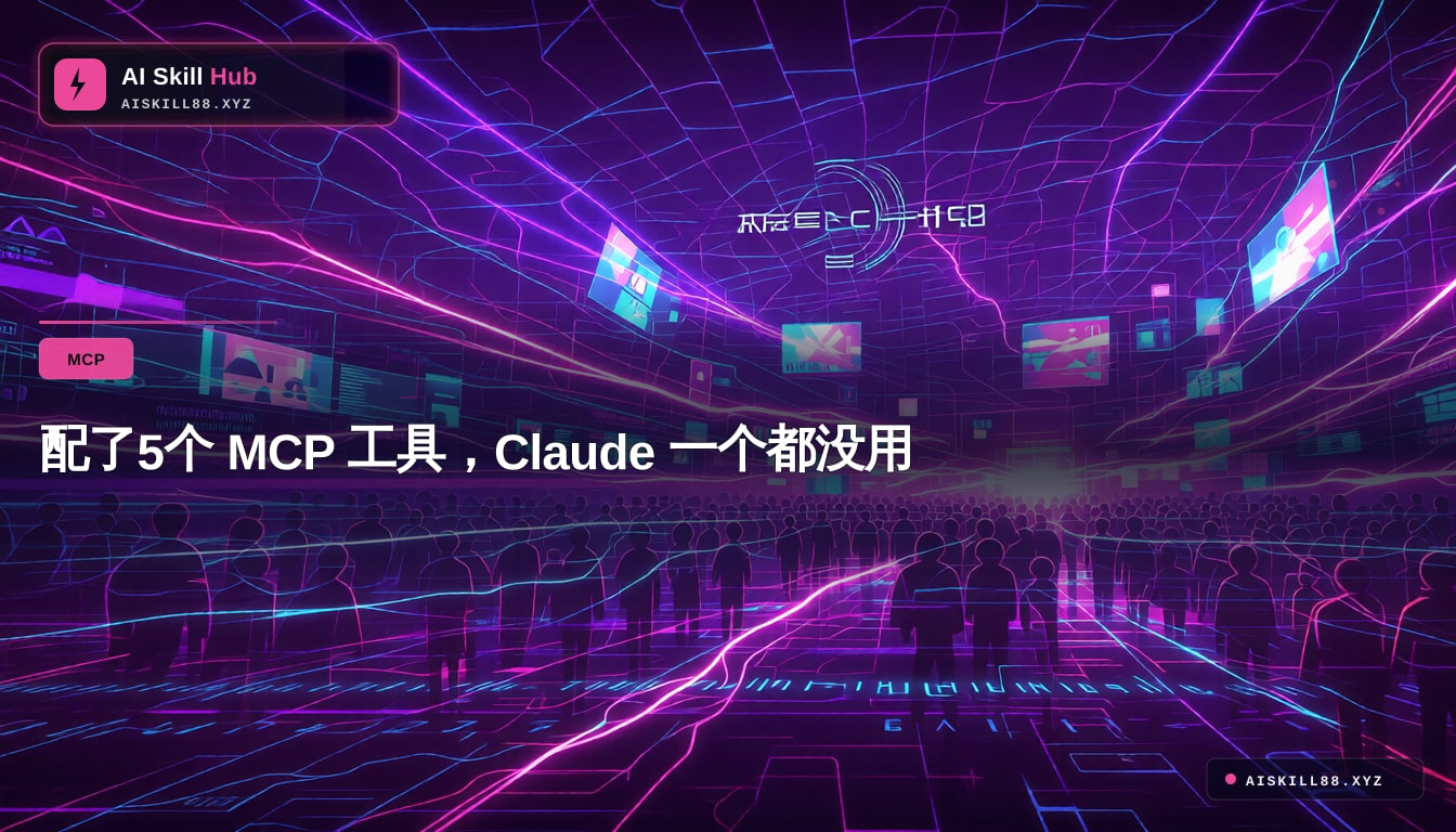 配了5个 MCP 工具,Claude 一个都没用
